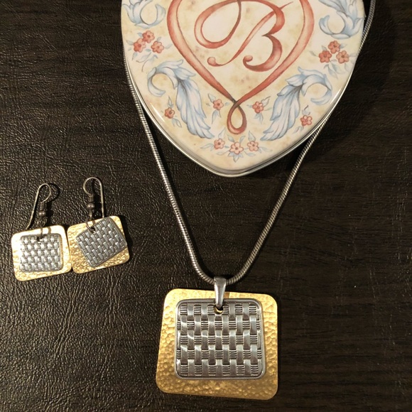 Brighton 2Tone Trapezoid Set ✨♥️ - Picture 2 of 4